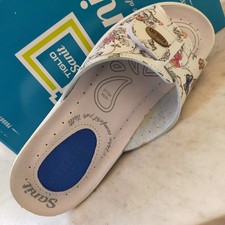 PANTOFOLE DONNA tiglio CIABATTE ESTIVE APERTE LINEA COMODA 36 A 41 sanitarie