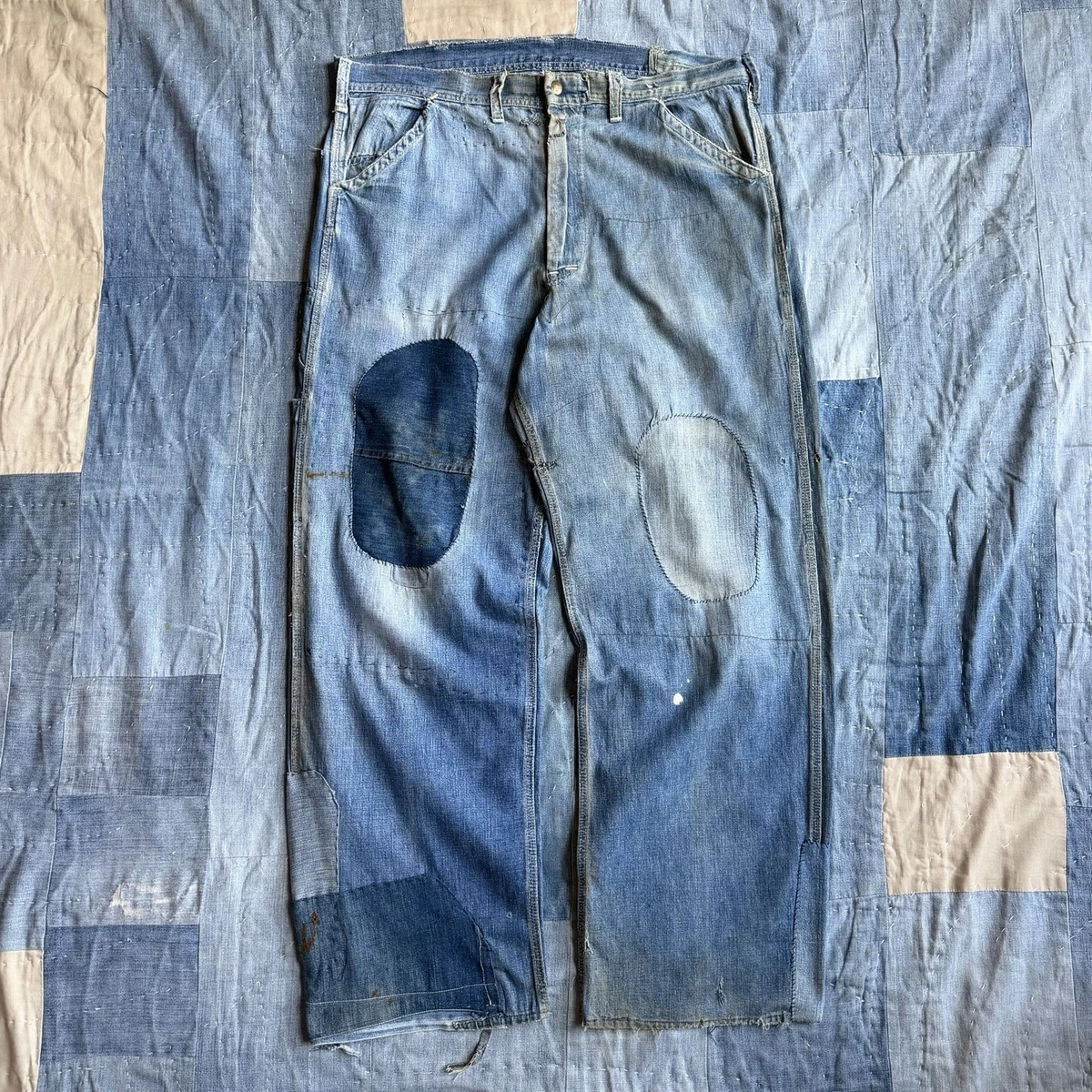 Rockabilly Denim Blue Vintage Jeans for Men for sale | eBay