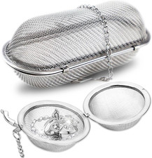 2-Pack Ultrasonic Cleaner Basket Stainless Steel Basket for Jewelry Cleaner