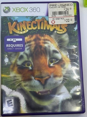 Kinectimals Xbox 360 Video Game Requires Kinect Sensor Multiplayer