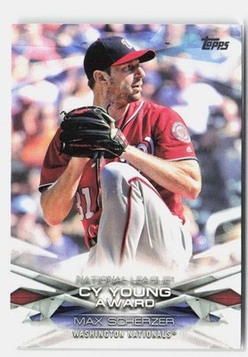2018 Topps #MLBA-11 Max Scherzer MLB Awards