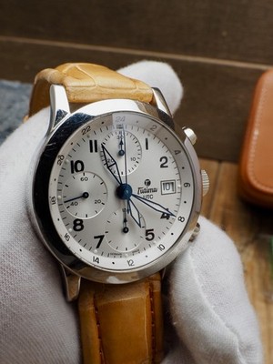 Tutima FX Chronograph Model 788 NOS Dealer Display! RARE Never Owned by Client!