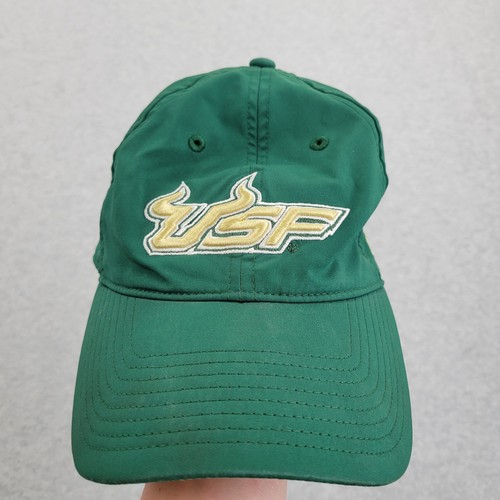 USF Bulls Adidas Baseball Cap Mens One Size Green Embroidery Ball Cap