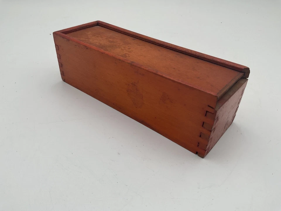 Vintage 1900’s Dominos Set Ivory & Ebony 28Pieces Plus Original Box. - Image 4 of 4