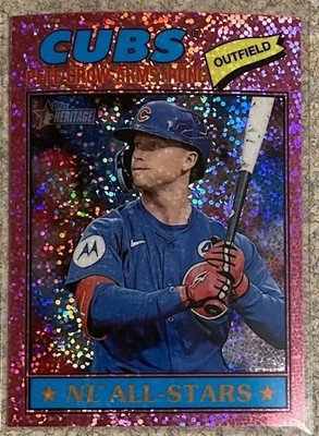 2026 Topps Heritage  Pink Sparkle  Pete Crow-Armstrong #261
