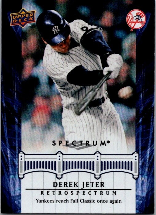 2008 Upper Deck Spectrum #DJ39 Derek Jeter Derek Jeter Retrospectrum