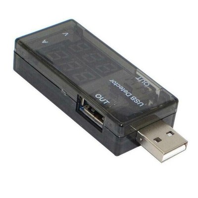 USB Current Voltage Digital Testing Detector Voltmeter Ammeter Measuring Tester