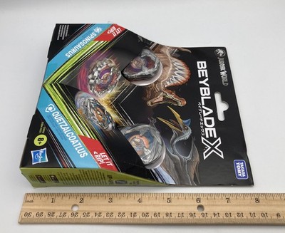 Hasbro Beyblade X Jurassic World T.Rex Vs Mosasaurus & Spinosaurus