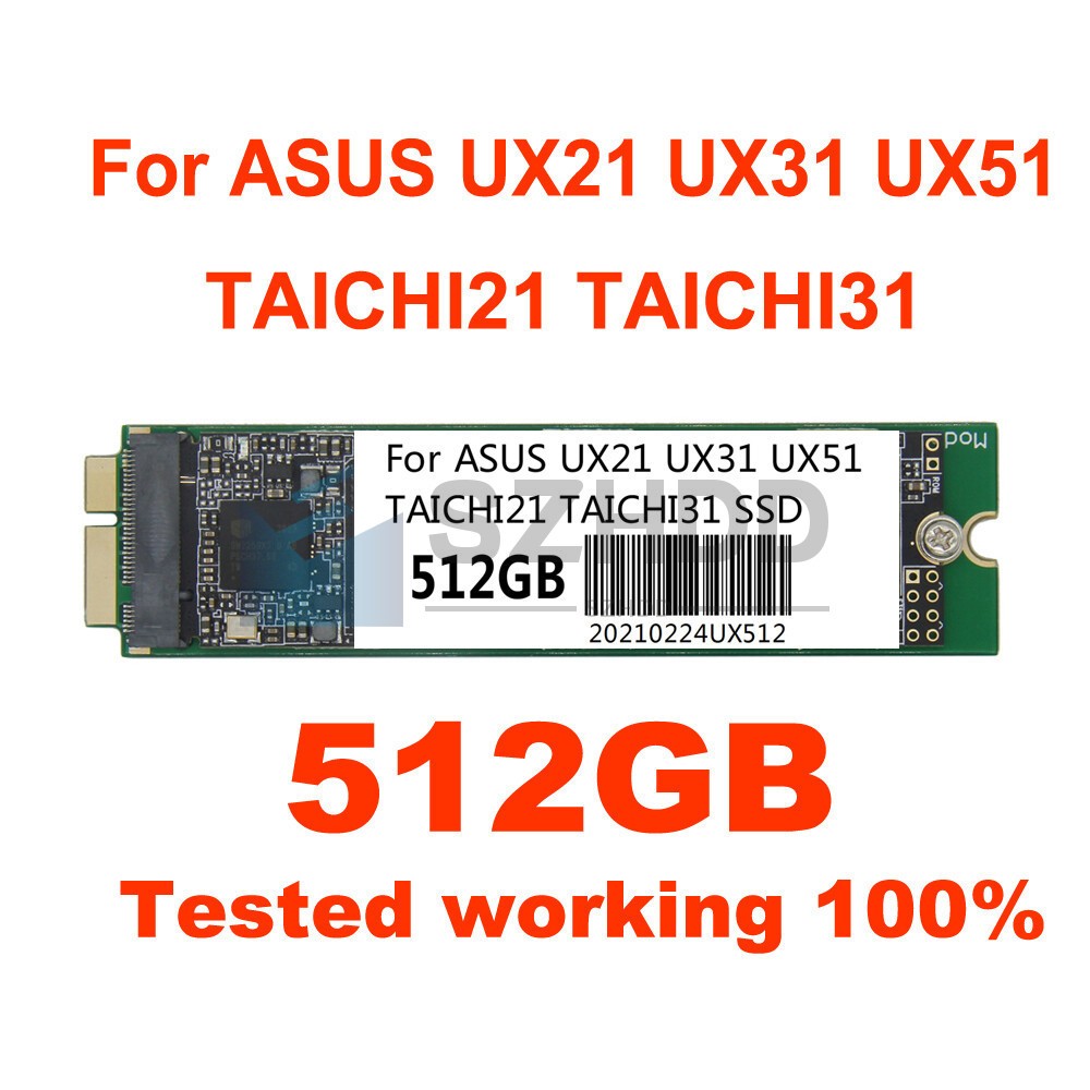 REPLACE ADATA 512GB SSD XM11-V2 for ASUS UX21 UX31 UX21A UX31A