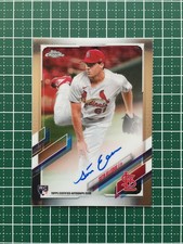 MLB 2021 TOPPS CHROME #RA-SEL SETH ELLEDGE ST. LOUIS CARDINALS Card Auto Rookie. rookie card picture