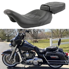 Low-Profile Driver Passenger Seat For Harley Ultra Classic Electra Glide FLHTCU