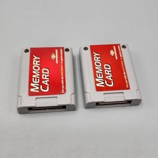 2X Memory Card Performance Brand for Nintendo 64 N64 Memory Pak / Tested