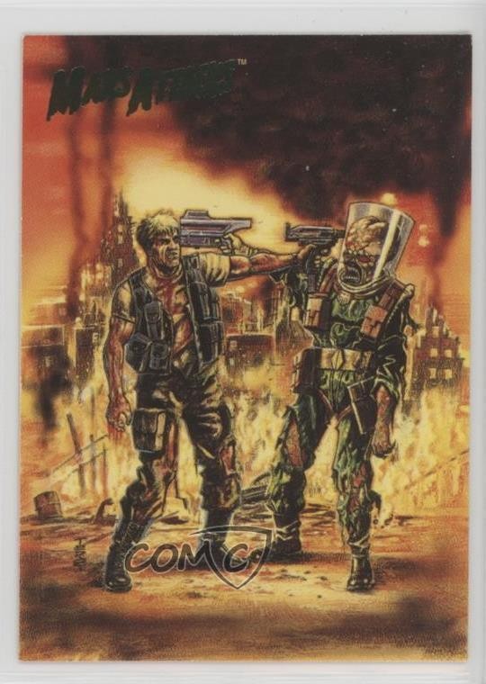 1994 Mars Attacks! Archives The Comics Ted Boonthankit 's Cover Issue #5 0yg9