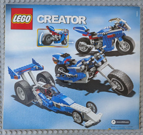 Lego Set 6747, Race Rider, Creator, Complete + Spare + Instructions