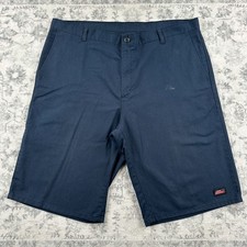 Dickies Work Shorts Mens Navy Relaxed Fit W40 Workwear Skate Shorts Casual