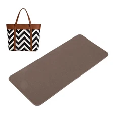 Felt Bag Base Shaper Handbag 14.76x6.69" 3mm Thick, Brown