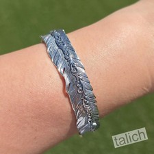 Pulsera De Diseño Floral De Hiedra En Plata 925 Para Mujeres | Meses
