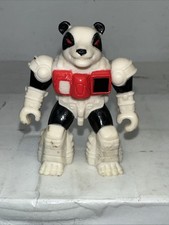 Battle Beasts Panzer Panda #53  Wood Rub Vintage Hasbro Takara 1986 Original