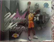 Topps Bowman Chrome Shaquille O'Neal Los Angeles Lakers 2005 YK-19 /199