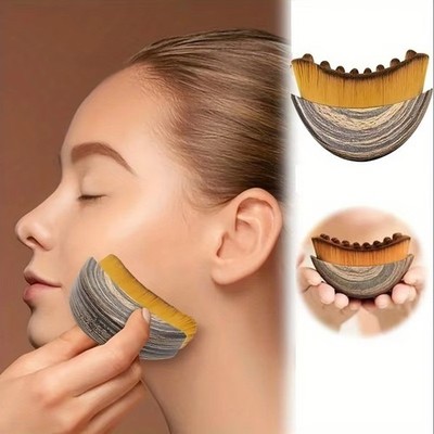 Alpenfaser  Gesichtsbürste Lymph Massagebürste Anti-Augenringe Aluvea Face Brush