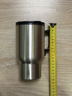 Electric Coffee Mug 12V Stainless Steel Travel Car Heating Cup