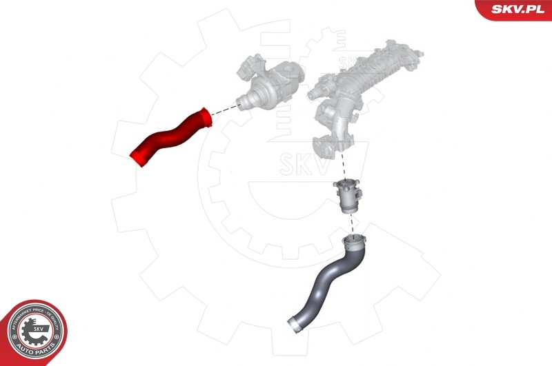 Fits SKV GERMANY 24SKV715 TURBINE HOSE 24SKV715 / # 634 BMW 5 (F07, F ⭐UK Stock⭐