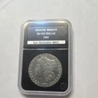 1884 Morgan Dollar $1 Silver Coin PCS Genuine San Francisco 0.9 Fineness