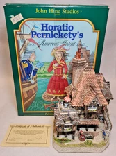 David Winter Cottages Horatio Pernickety's Amorous Intent w/ Box - Guild, 1993