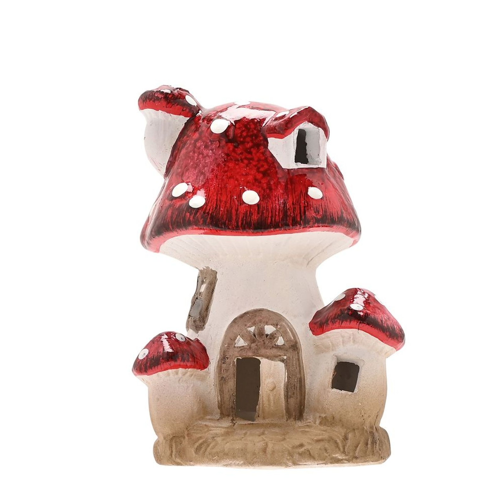 B&Q -  Harvest Toadstool Cottage With Led Light - Image 2