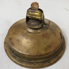 Nice Antique National Marine Lamp Co. New York Marine Nautical  Oil Lantern