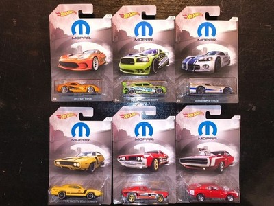 Hot Wheels Mopar 2018 (Set Of 6)