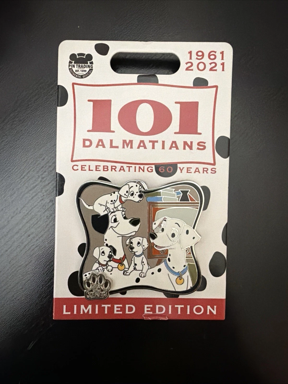 Disney 2021 101 Dalmatians Celebrating 60 Years Family LE 4000 pin