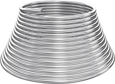 Pelopy 20 Feet Aluminum Wire 1/4 Inch Diameter Thick Bendable Armature Silver