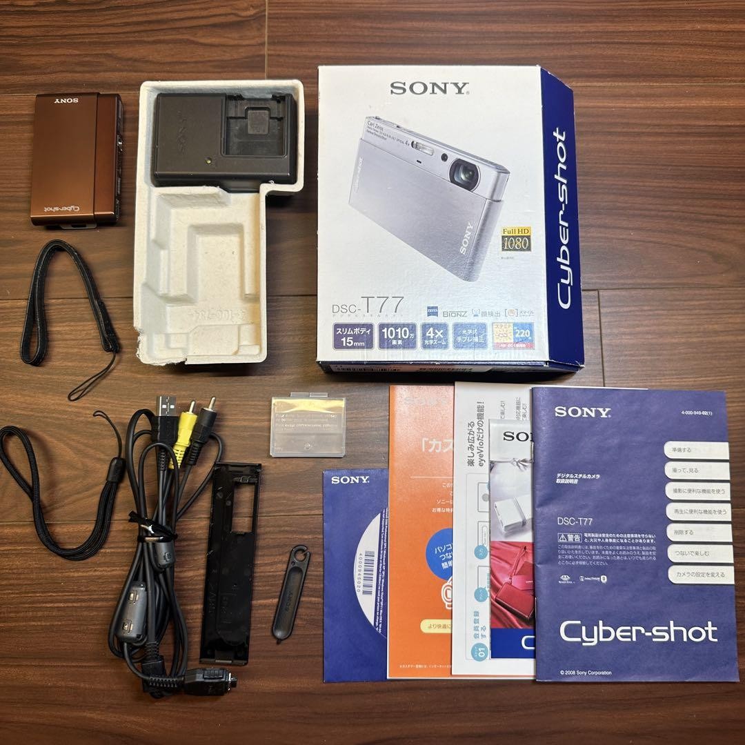 Sony Cyber-Shot Dsc-T77 Digital Camera 2747 | eBay