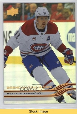 2025-26 Upper Deck Series 1 Silver Foil Brendan Gallagher #89 READ 1g4p