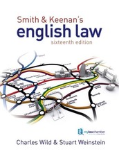 Smith and Keenan's English Law: Text and Ca... by Weinstein, Dr Stuart Paperback