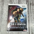 Metroid Prime 3: Corruption (Nintendo Wii, 2007) CIB Tested Working