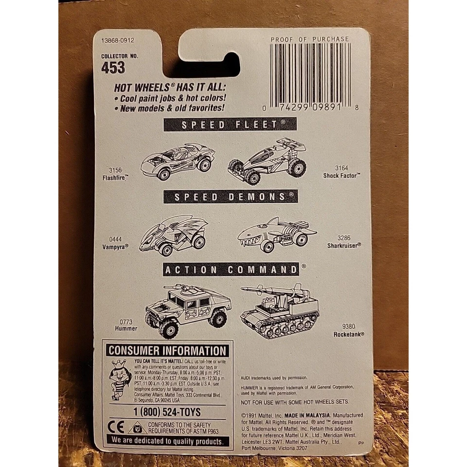 Hot Wheels 1996 - Coleccionistas #453 - Audi Avus Foto 3 de 3