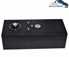 19 Gallon Aluminum Top Feed Fuel Cell Gas Tankcaplevel Sender 72l Black