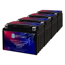 Mighty Max YTZ12S 12V 11AH 210CCA Rechargeable SLA Motorcycle Battery - 4 Pack