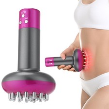 Electric Lymphatic Drainage Massage Machine Meridian Body Brush Anti-Cellulite