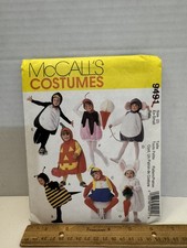 Vintage 1998 McCall's 9491 Children's Costumes SZ XS  2  Uncut