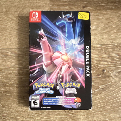 Nintendo Pokémon Brilliant Diamond & Shining Pearl Double Pack Switch E NTSC