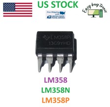 5Pcs LM358 LM358N LM358P Dual Op ICs Amp DIP-8 Low Power Operation Amplifier