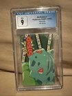 CGC 9 Bulbasaur Pokémon Snap 1999 Nintendo Blockbuster Off-White Card