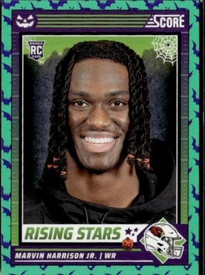 2024 Panini Score-A-Treat - Rising Stars Marvin Harrison Jr. #38 Green Bats (RC)