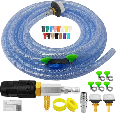 #ad #ad Adjustable Long Range Nozzle for Pressure Washer Downstream Injection Spray Noz $162.79