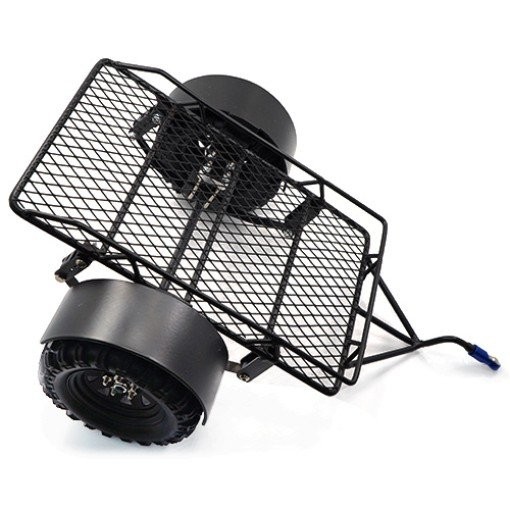 Yeah Racing YA-0405 Body Accessories Scale Metal Trailer incl. Wheels (30x21x)