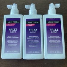 3X John Frieda Frizz Ease Smooth Operator Blowout Spray 6.77 FL OZ EACH NEW