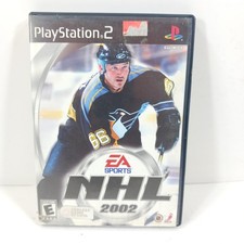 NHL 2002 Sony PlayStation 2 PS2 EA Sports Hockey Game Mario Lemieux Complete CIB